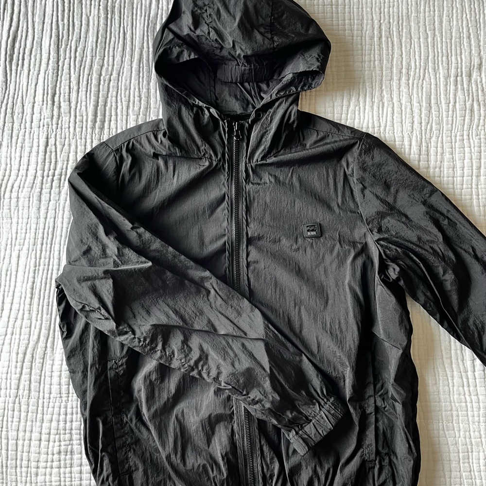 Billabong Men's Black Windbreaker Jacket